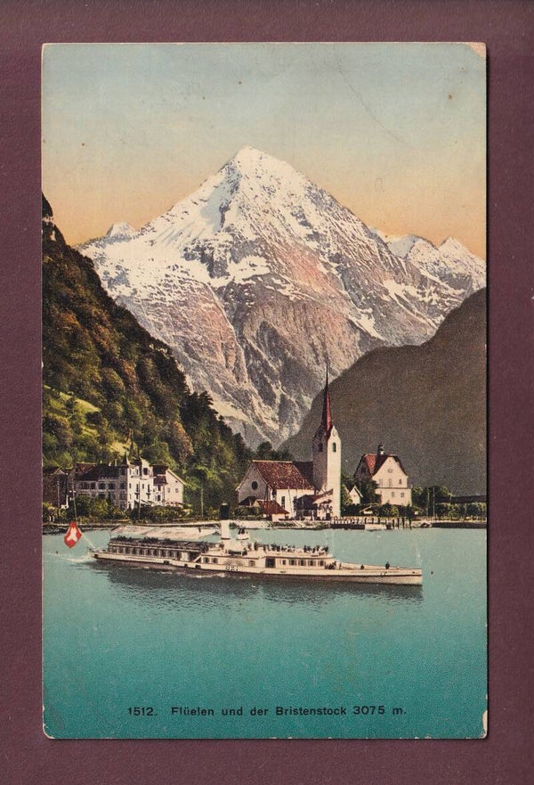 FLÜELEN - Schiff URI - 1919