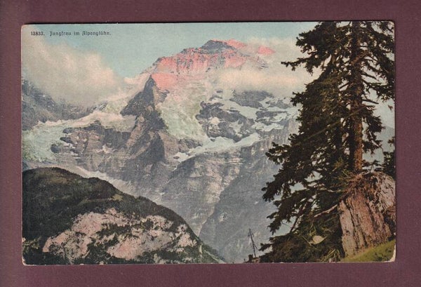 JUNGFRAU im Alpenglühn