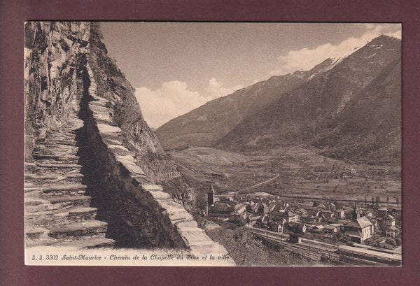 SAINT-MAURICE - Chemin de la Chapelle du Scex