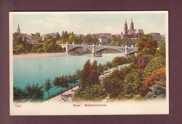 BASEL - Wettsteinbrücke