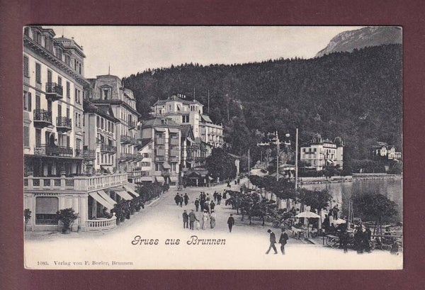 Gruss aus BRUNNEN - Hotel Eden