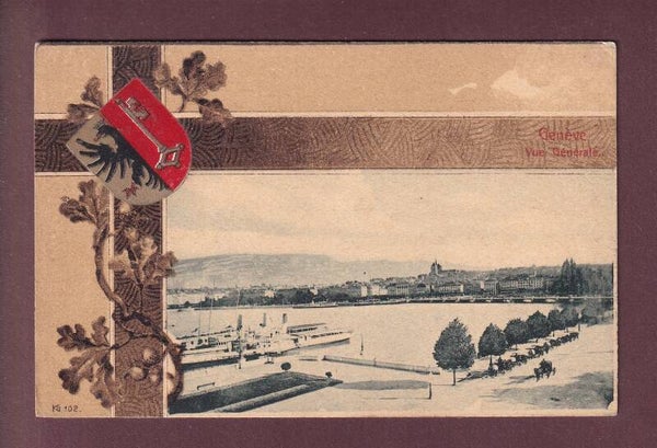 GENEVE - La Rade - Blason