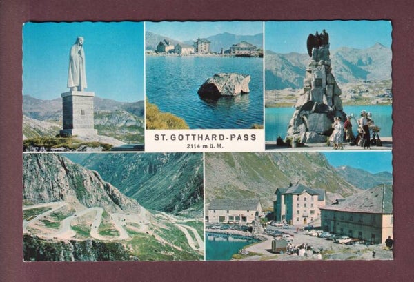 ST. GOTTHARD-PASS - 5 Bilder