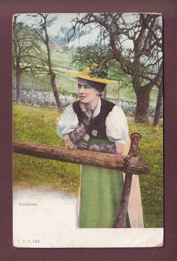Vaud - Costume - VAUDOISE - CPN