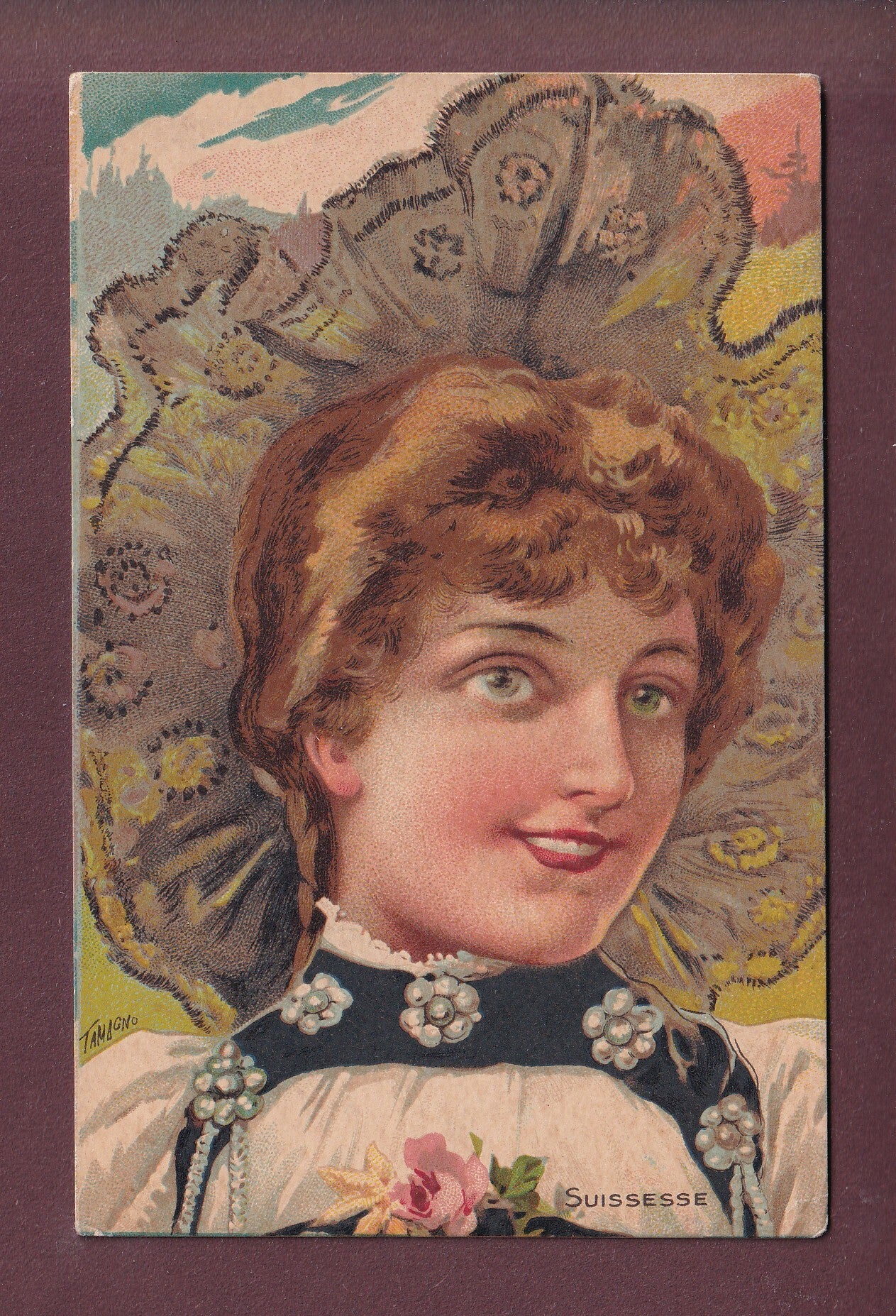 Costume - SUISSESSE - Thé de la Sœur Borel