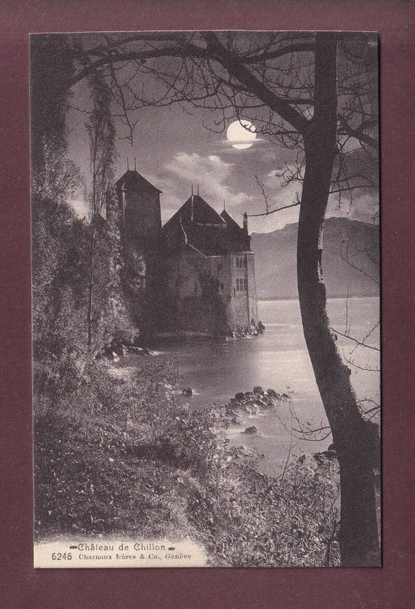 Château de CHILLON au clair de lune
