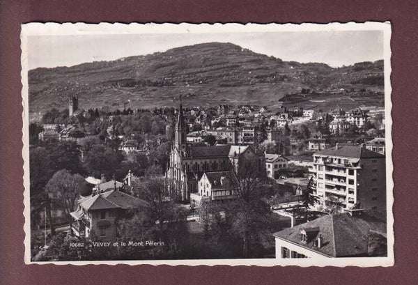 VEVEY et le Mont Pèlerin - 1947