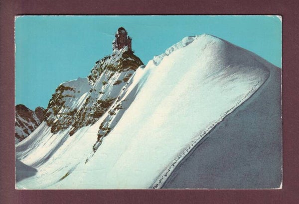 JUNGFRAUJOCH - Sphinxgipfel - 1962