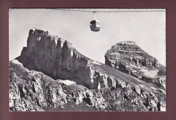 LEYSIN - Téléférique de la Berneuse - 1961