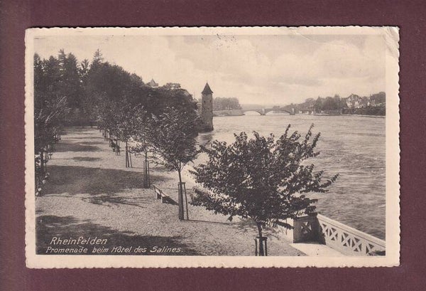 RHEINFELDEN - Promenade beim Hotel des Salines // Falte //