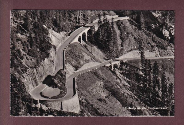 STEINALP an der Sustenstrasse - 1947 // leicht gefaltet //