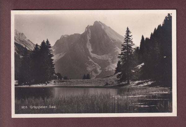GRÄPPELEN-SEE - 1927
