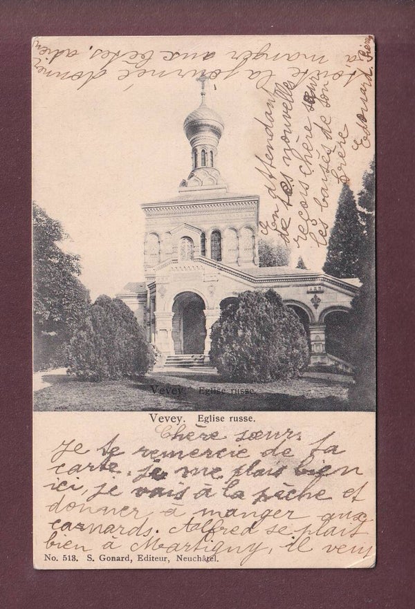 VEVEY - Eglise Russe - 1905