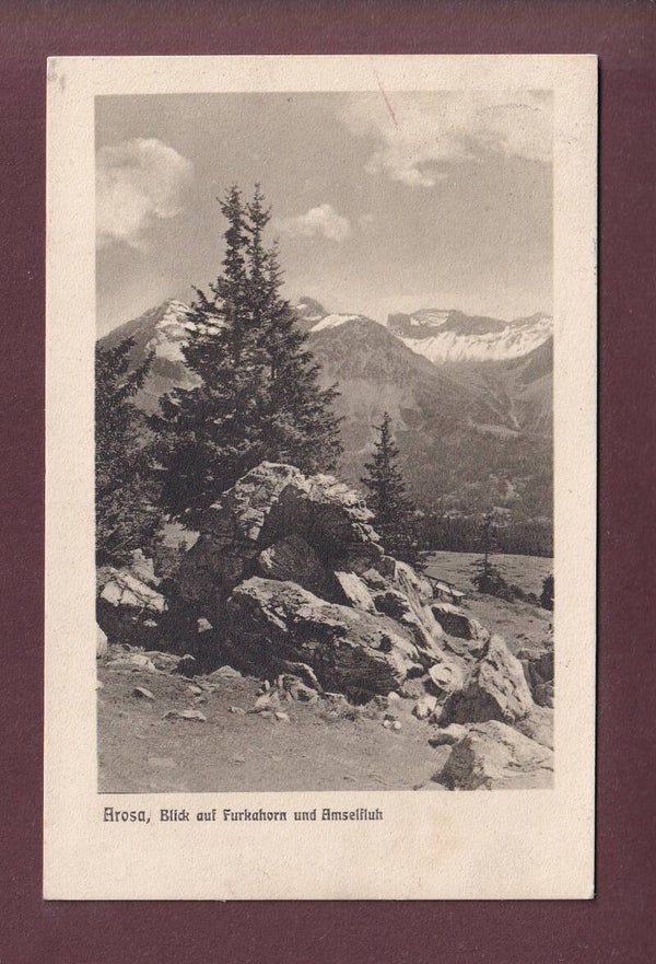 AROSA - Furkahorn - Amselfluh - 1909