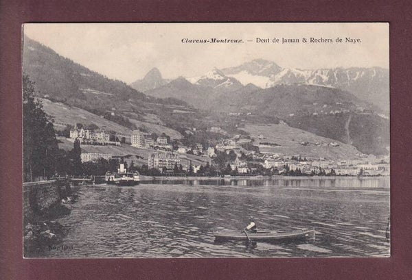 CLARENS-MONTREUX - Bateaux