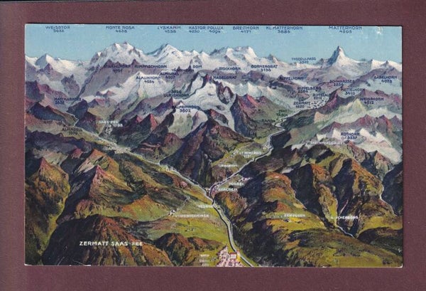 ZERMATTERTAL - Visp - Saas-Fee