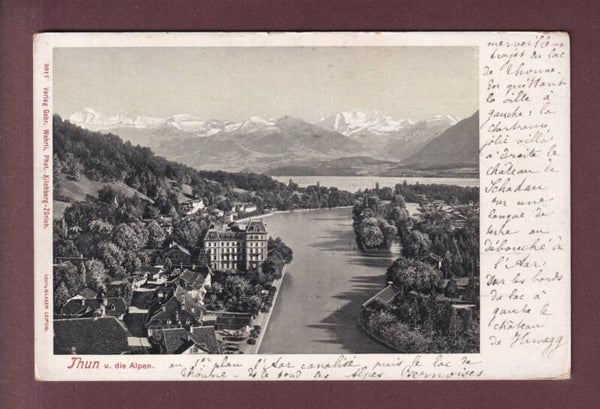THUN und die Alpen