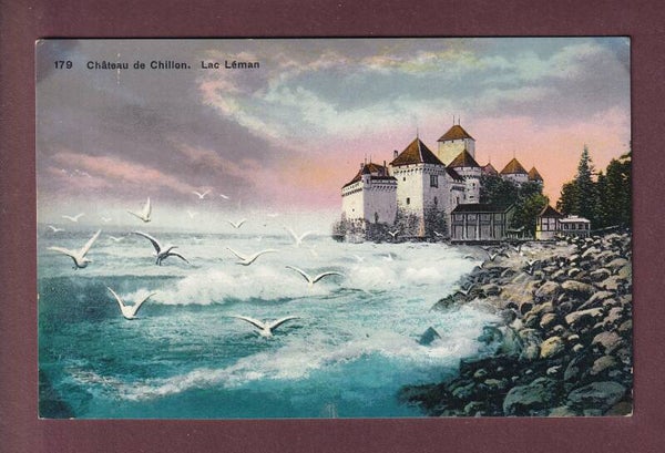 Château de CHILLON - Mouettes