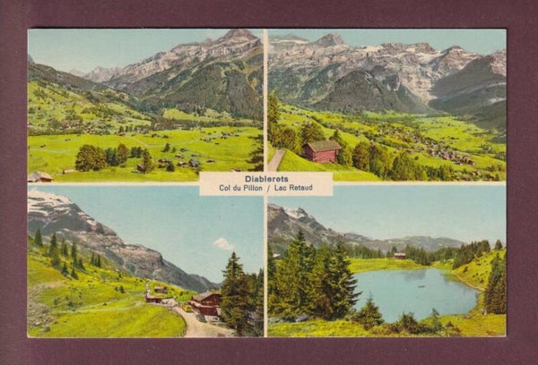 LES DIABLERETS - Col du Pilln - Lac Retaud