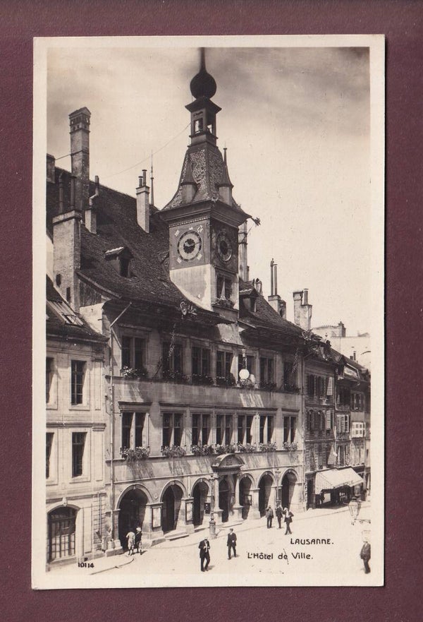 LAUSANNE - Hôtel de Ville