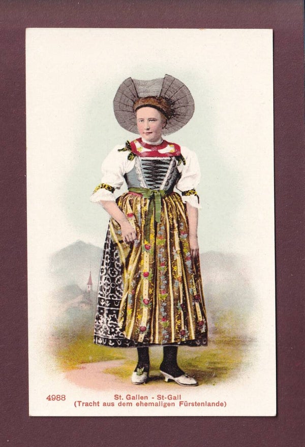 ST. GALLEN - Tracht - Fürstenlande