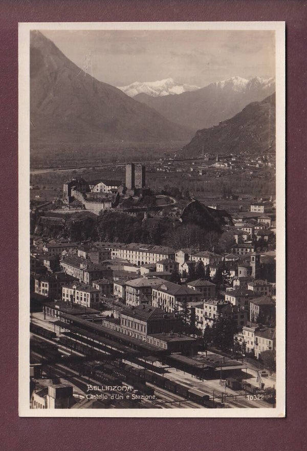 BELLINZONA - Stazione - Castello d'Uri