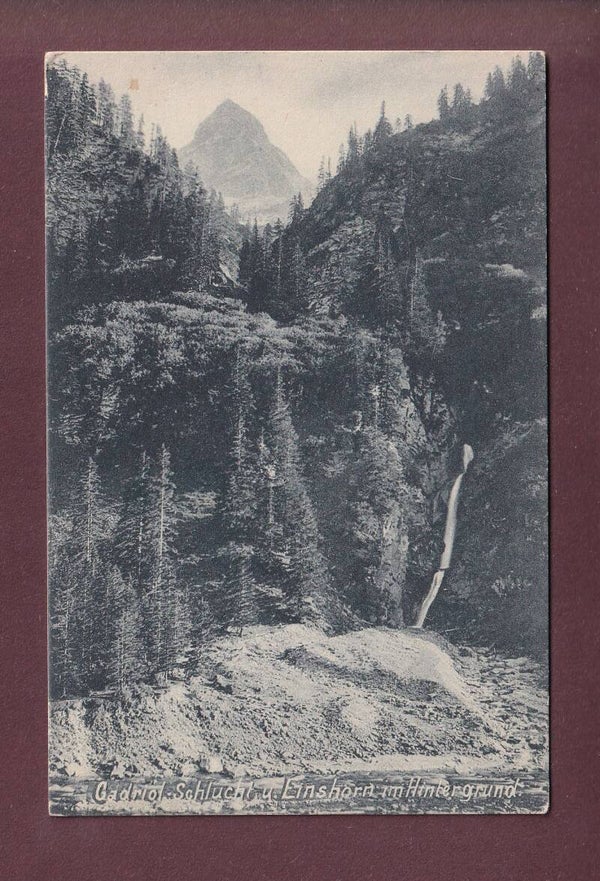 GADRIOL-SCHLUCHT - Einshorn