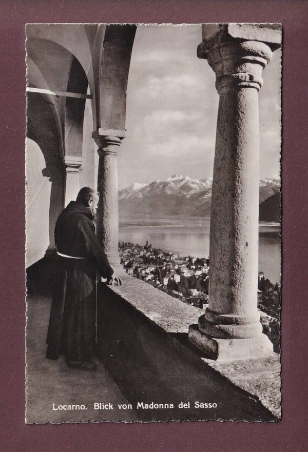 LOCARNO - Blick von Madonna del Sasso