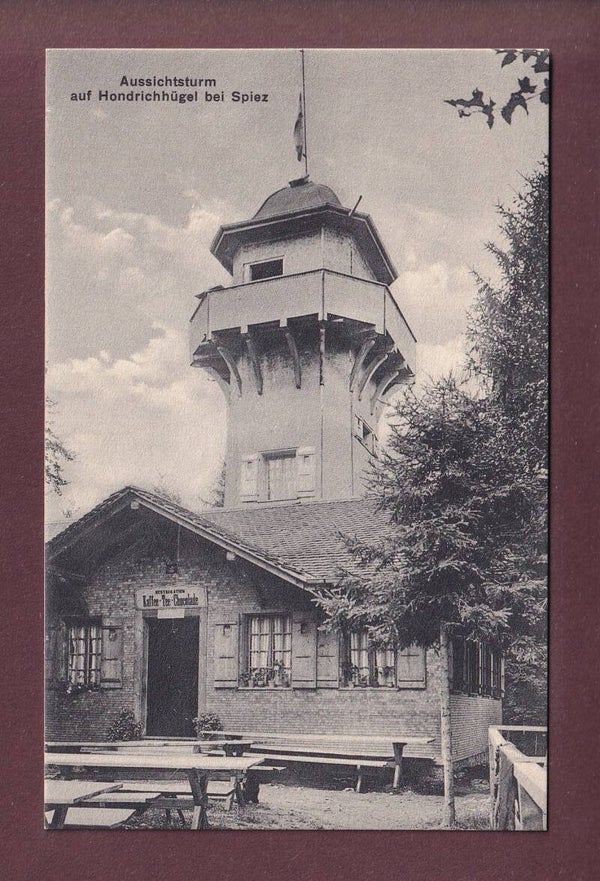 HONDRICHHÜGEL bei Spiez - Aussichtsturm