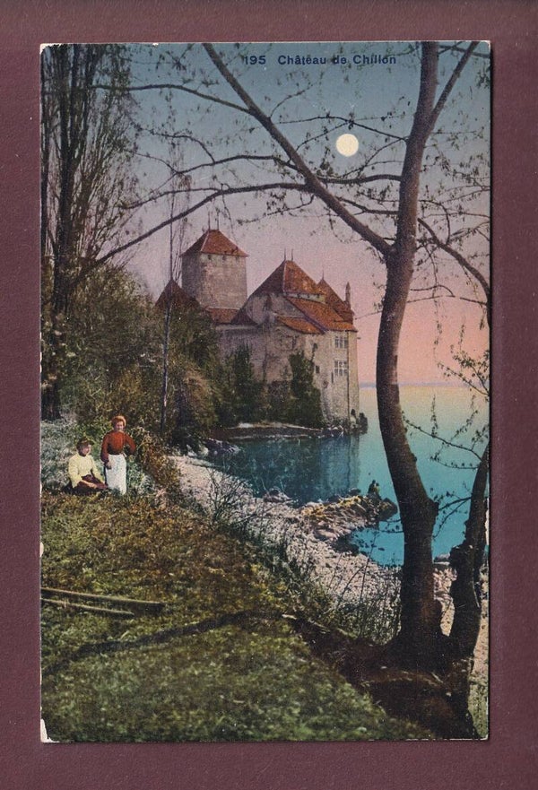 Château de CHILLON au clair de lune