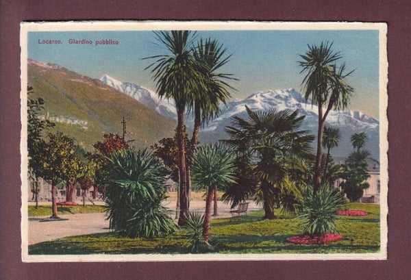 LOCARNO - Giardino pubblico