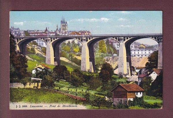 LAUSANNE - Pont Chauderon