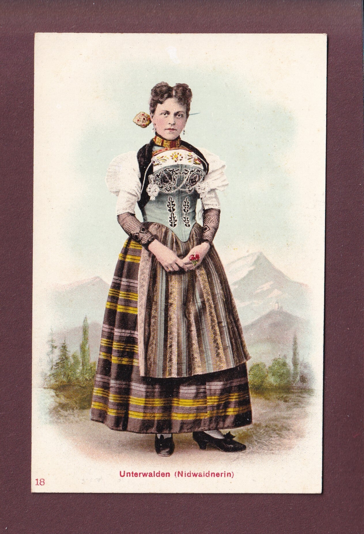 UNTERWALDEN - Tracht - Nidwaldnerin