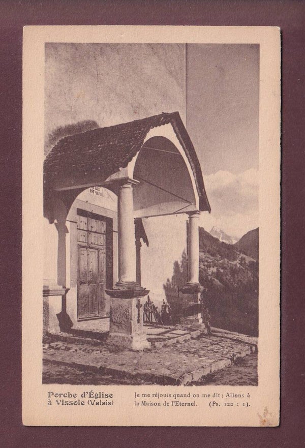 VISSOIE - Porche de l'Eglise