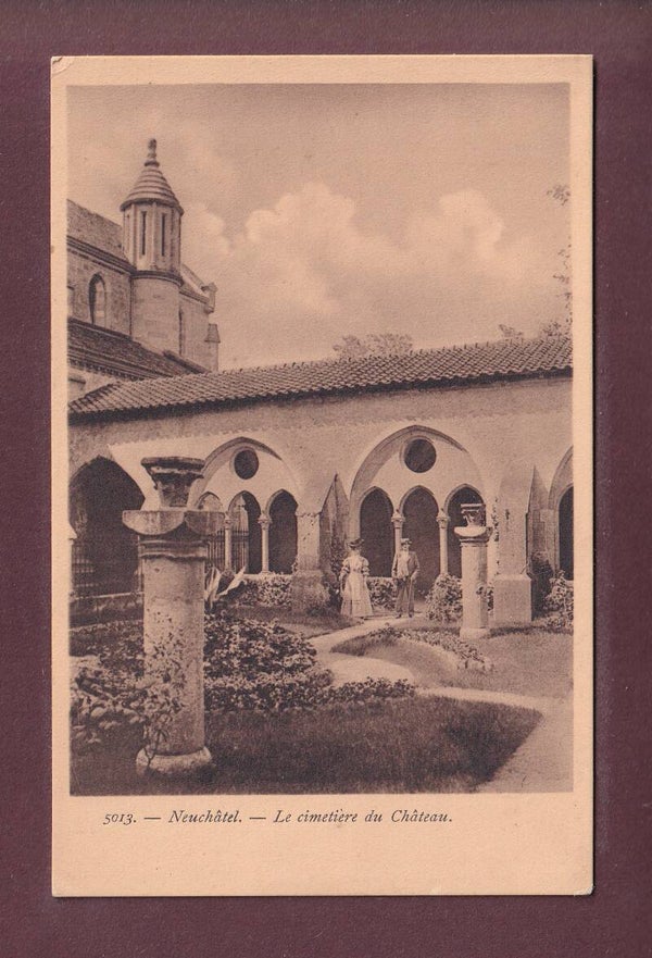 NEUCHÂTEL - Cimetière du Château