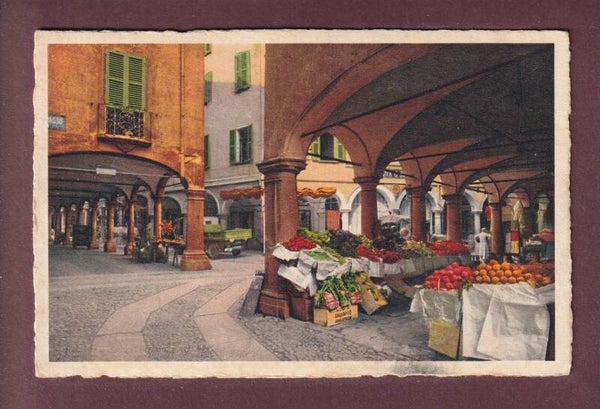 LUGANO - Portici di Via Pessina - 1935