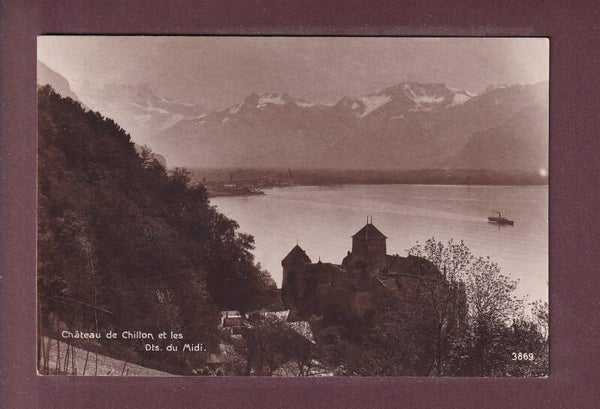 Château de CHILLON - Dents du Midi - 1924