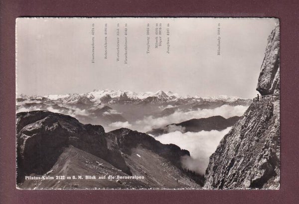 PILATUS-KULM - Berneralpen - 1951