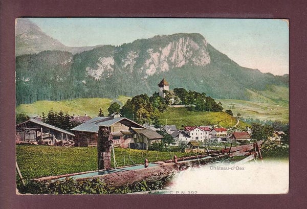 CHÂTEAU D'OEX - 1907 CPN