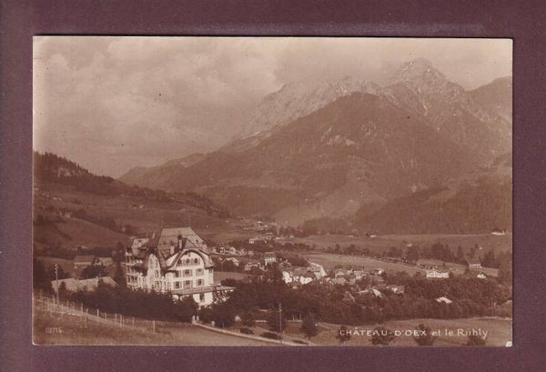 CHÂTEAU D'OEX - Soldanelle - Rubly - 1926
