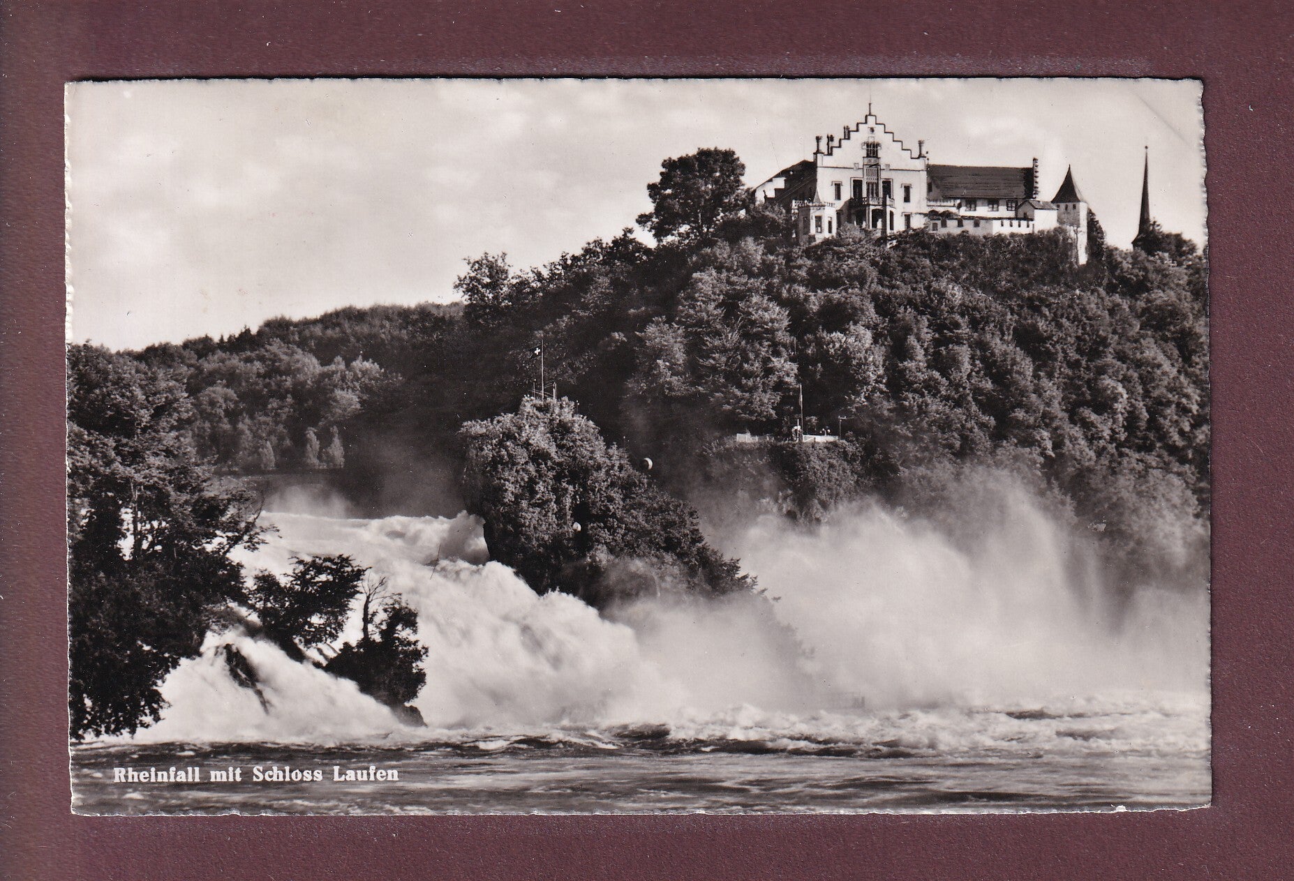 RHEINFALL - Schloss Laufen - 1953