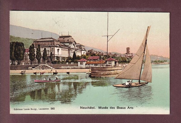 NEUCHÂTEL - Musée des Beaux-Arts - 1907