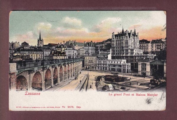 LAUSANNE - Place de l'Europe - 1905