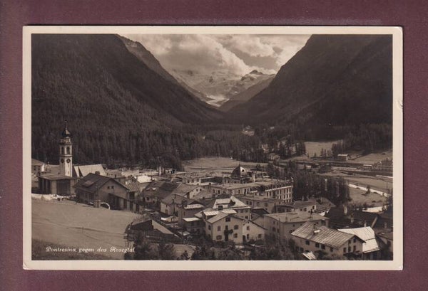 PONTRESINA - Rosegtal - 1929