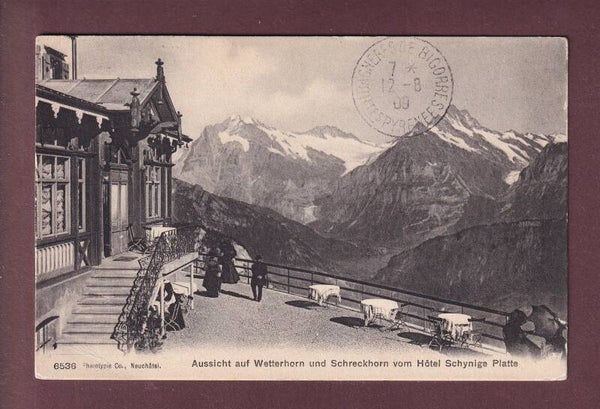 SCHYNIGE PLATTE - 1909 // Eckbug //