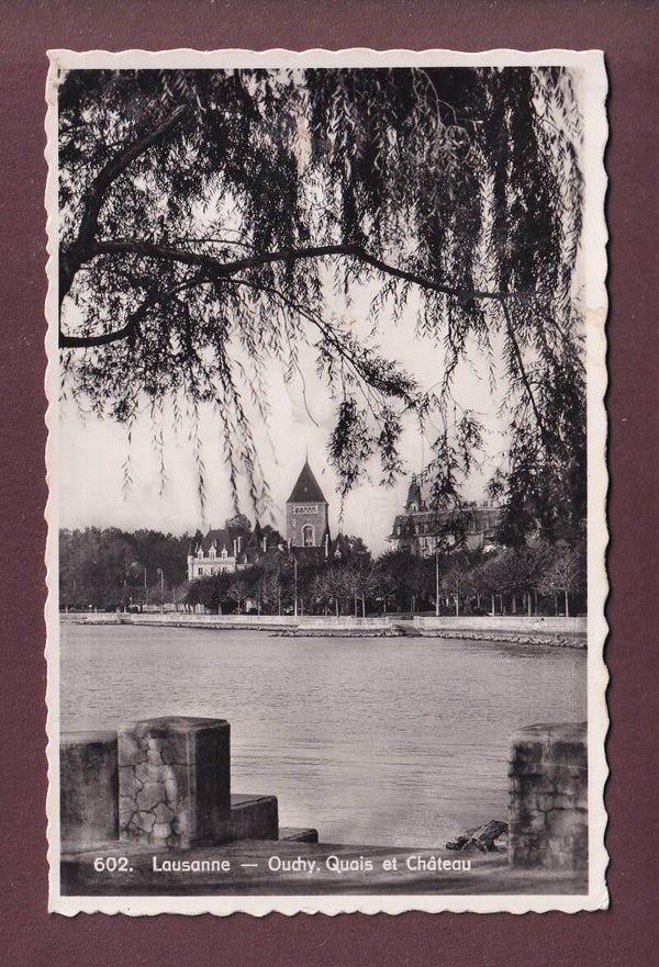 LAUSANNE - Château d'Ouchy - 1944
