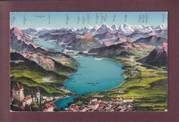 THUNERSEE - Vogelschau