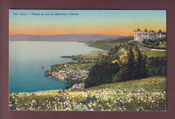 CAUX - Palace - Montreux - Narcisses
