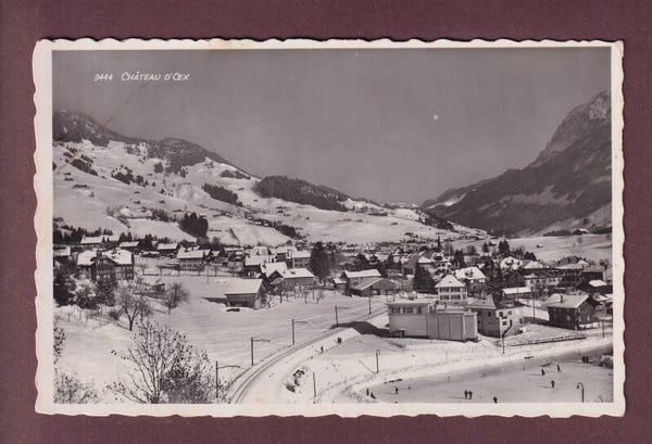 CHÂTEAU D'OEX en hiver