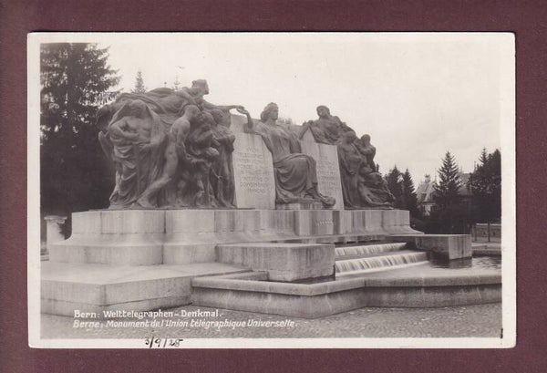 BERN - Welttelegraphen-Denkmal